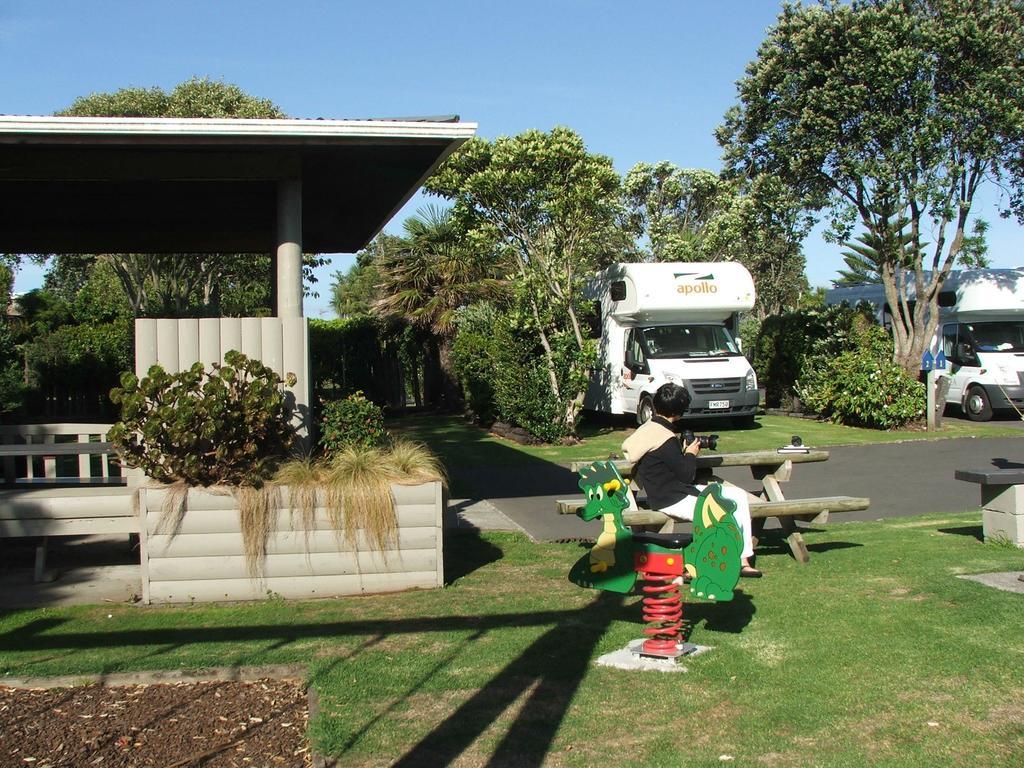 New Plymouth Top 10 Holiday Park Luaran gambar